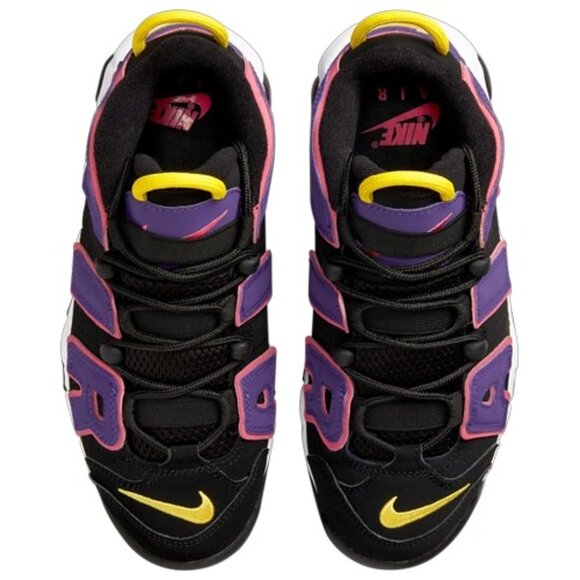 Nike Air More Uptempo Black Court Purple Basketball DZ5278-001 Kids GS pippen - Picture 6 of 16